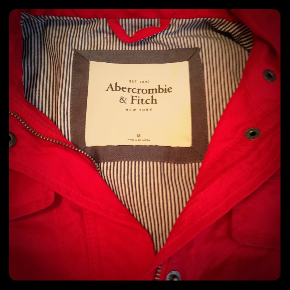 Abercrombie Red Jacket